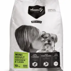 Pienso Amity Premium Mini Adult Chicken & Lamb 2KG